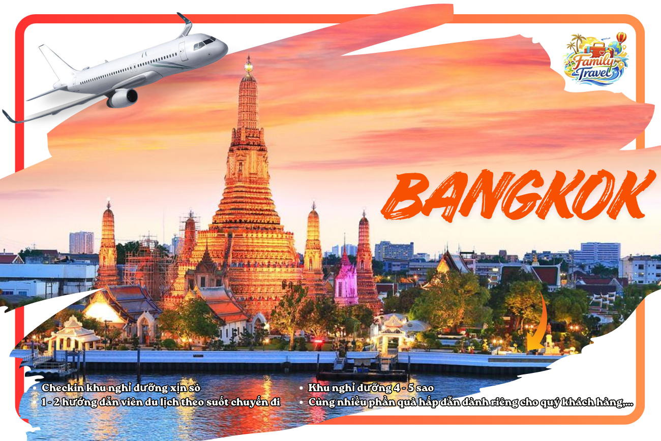 Thái Lan 5N4Đ Premium Tour - Hành Trình Nghỉ Dưỡng & Khám Phá Đẳng Cấp